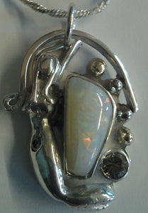 Sterling Silver Mermaid Pendant