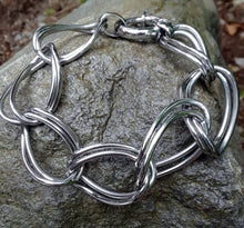 Stainless Steel Double Link Bracelet