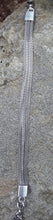 Stainless Steel 3 Strand Mesh bracelet