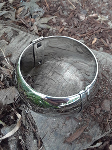 Stainless Steel Bangle-Cuff Bracelet