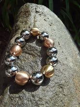 Large Stainless Steel Bead Bracelet