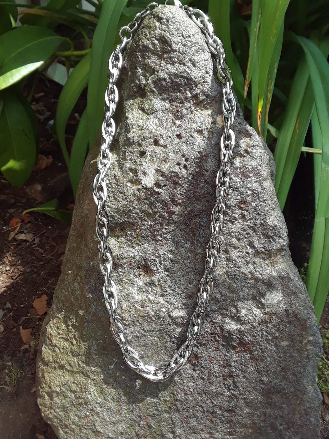 Stainless Steel Rope Chain Necklace