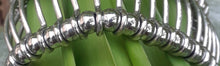Stainless Steel Bead and Wire stretch Bracelet