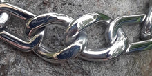 Stainless Steel Curb Chain Bracelet with Lobster Clasp