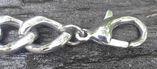Stainless Steel Curb Chain Bracelet with Lobster Clasp