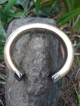 Two-Toned Stainless Steel Cuff Bracelet