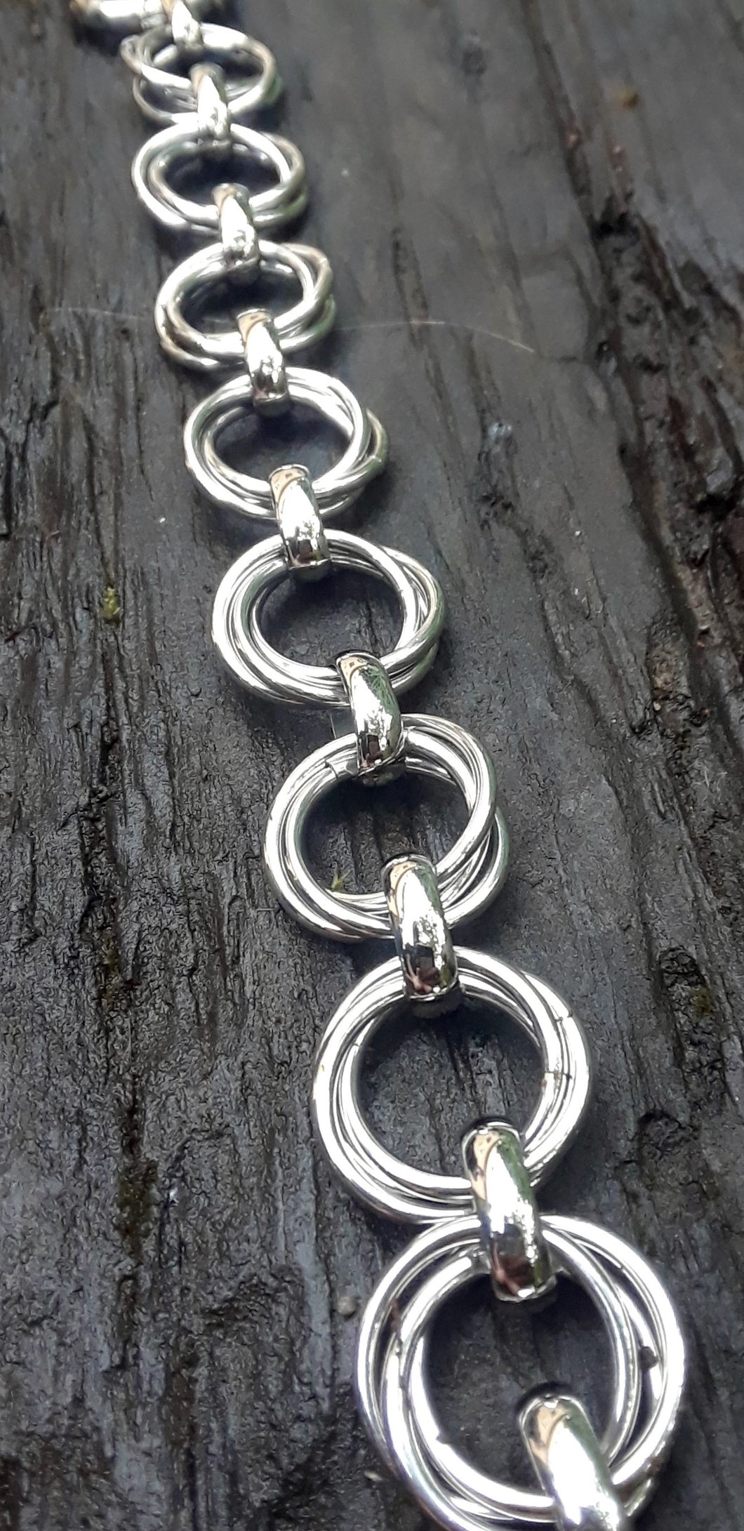 Stainless Steel Round Link Chain Bracelet