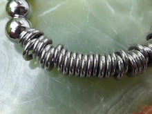 Stainless Steel Bead And Loop Bracelet