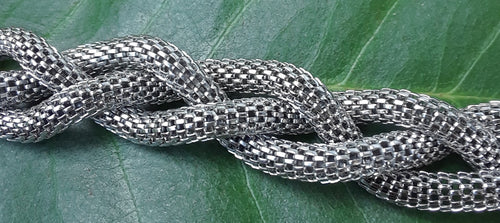 Stainless Steel Braided Mesh Bracelet