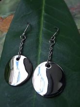 Stainless Steel Circle Dangle Earrings