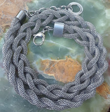 Stainless Steel Braided Mesh Necklace
