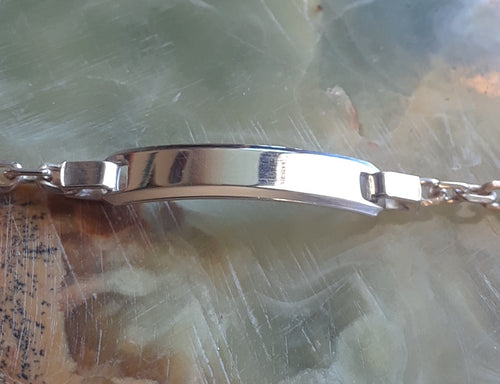 Sterling Silver I.D Bracelet