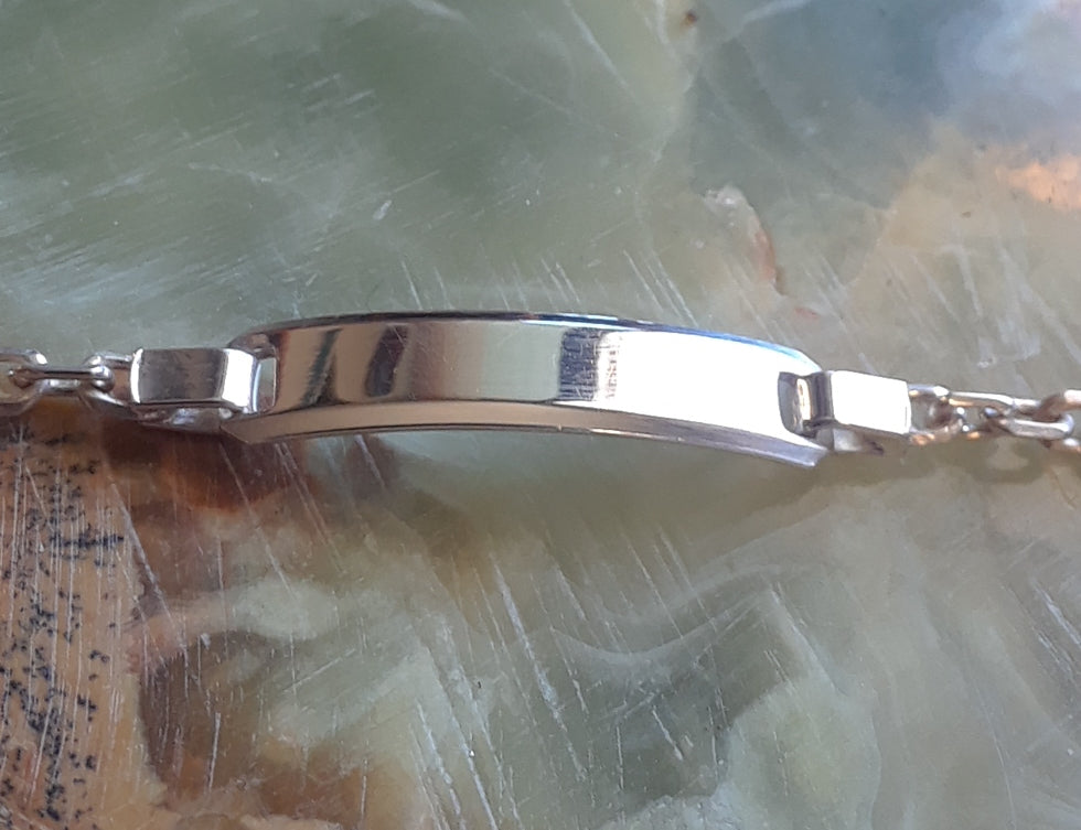 Sterling Silver I.D Bracelet
