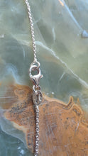 Sterling Silver Pink Heart Pendant With Chain