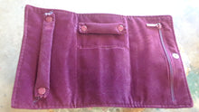 Plush Suede Jewelry Roll