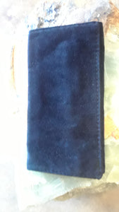 Plush Suede Jewelry Roll
