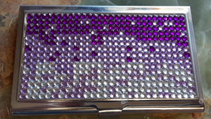 Rhinestone Business Card Holders