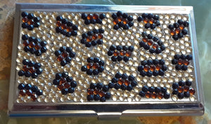 Rhinestone Business Card Holders