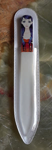 Glass Nail Files With Glam Girl