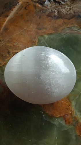 Selenite Oval Gemstone